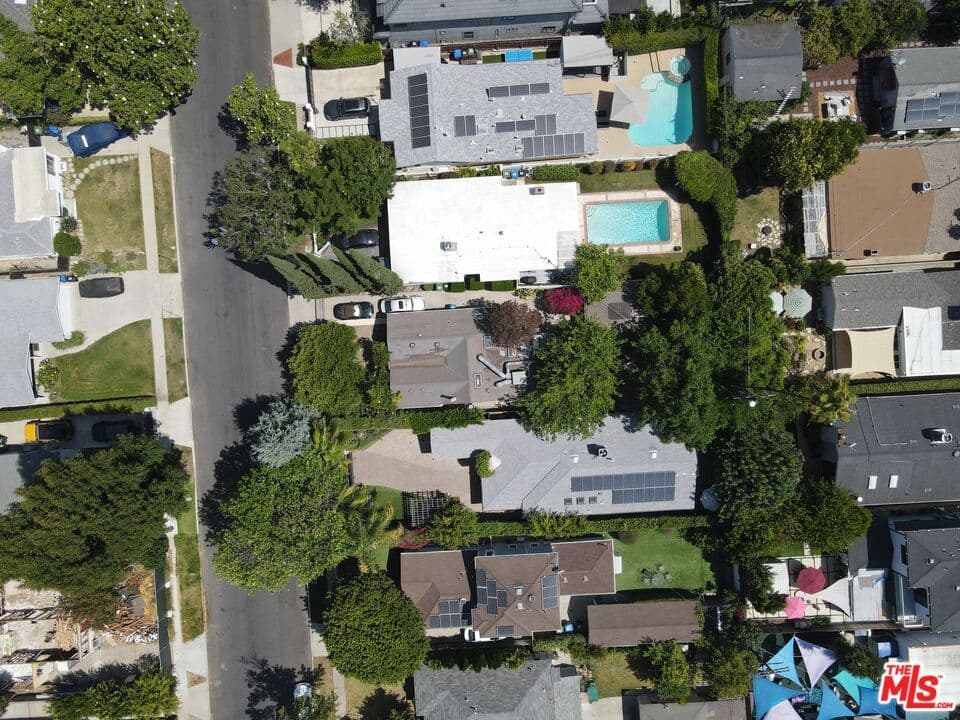 5236 Lennox Ave aerial view