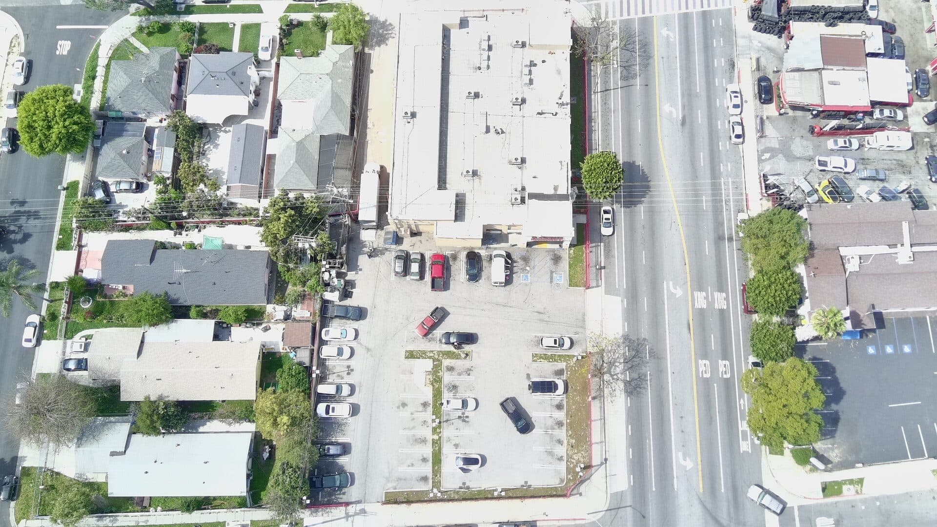 Site plan — 1900–1908 E Alondra Blvd